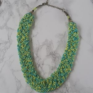 Bohemian beaded necklace